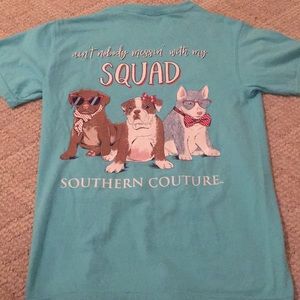 Southern couture tee shirt